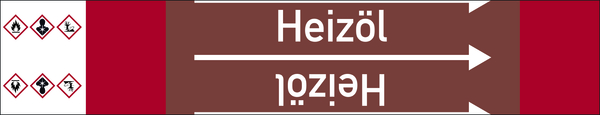 Rohrleitungsband, Heizöl, Rolle = 33 m