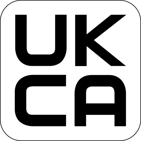 Gerätekennzeichnung, UKCA-Kennzeichen (UK Conformity Assessed), Folie - Bogen = 10 Stück