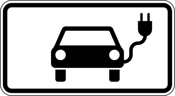 Verkehrszeichen - Elektrisch betriebene Fahrzeuge, Zusatzzeichen 1010-66