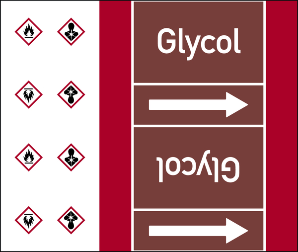 Rohrleitungsband, Glycol, Rolle = 33 m