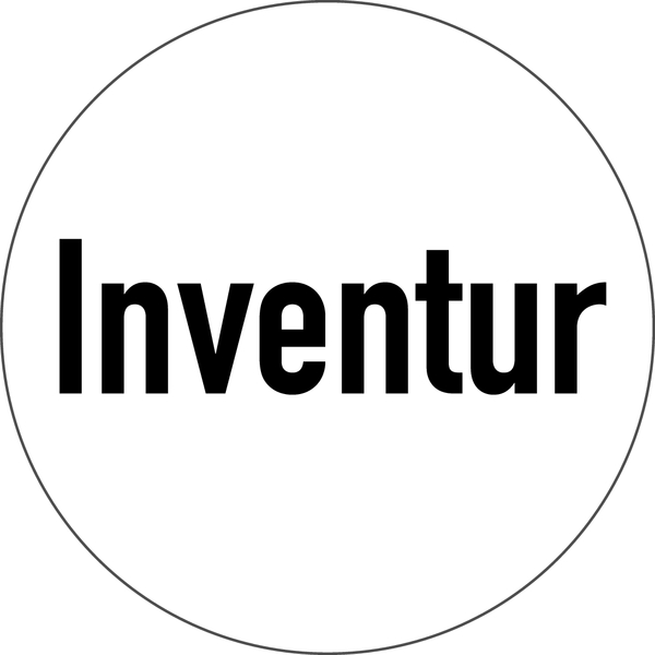 Klebepunkte aus Papier, "Inventur" - farbig - Rolle à 500 Stück