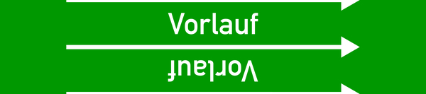 Rohrleitungsband, Vorlauf, Rolle = 33 m