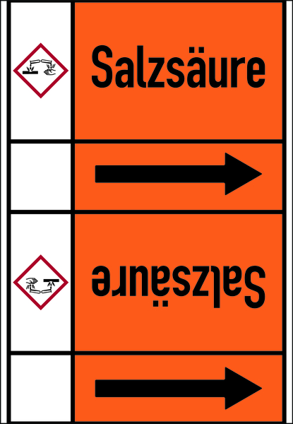 Rohrleitungsband, Salzsäure, Rolle = 33 m