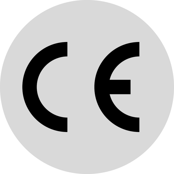 Maschinenkennzeichnung, CE-Kennzeichnung, Ø 10 mm - Bund = 100 Stk.