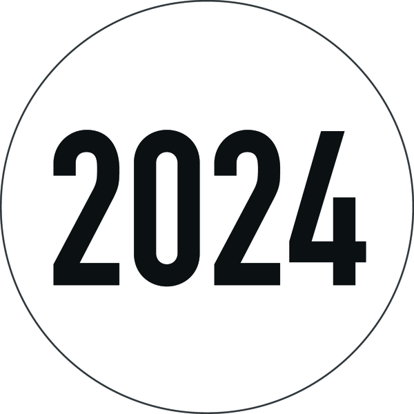 Klebepunkte/Markierungspunkte aus Papier, 2024 - Rolle à 500 Stk.