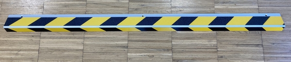 Antirutsch Treppenkantenprofil, Safety-Stair, schwarz/gelb, Aluminium, 60 x 1000 mm, R13