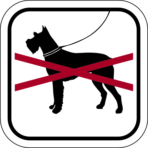 Verbotsschild, Hunde verboten praxisbewährt Schilder Klar